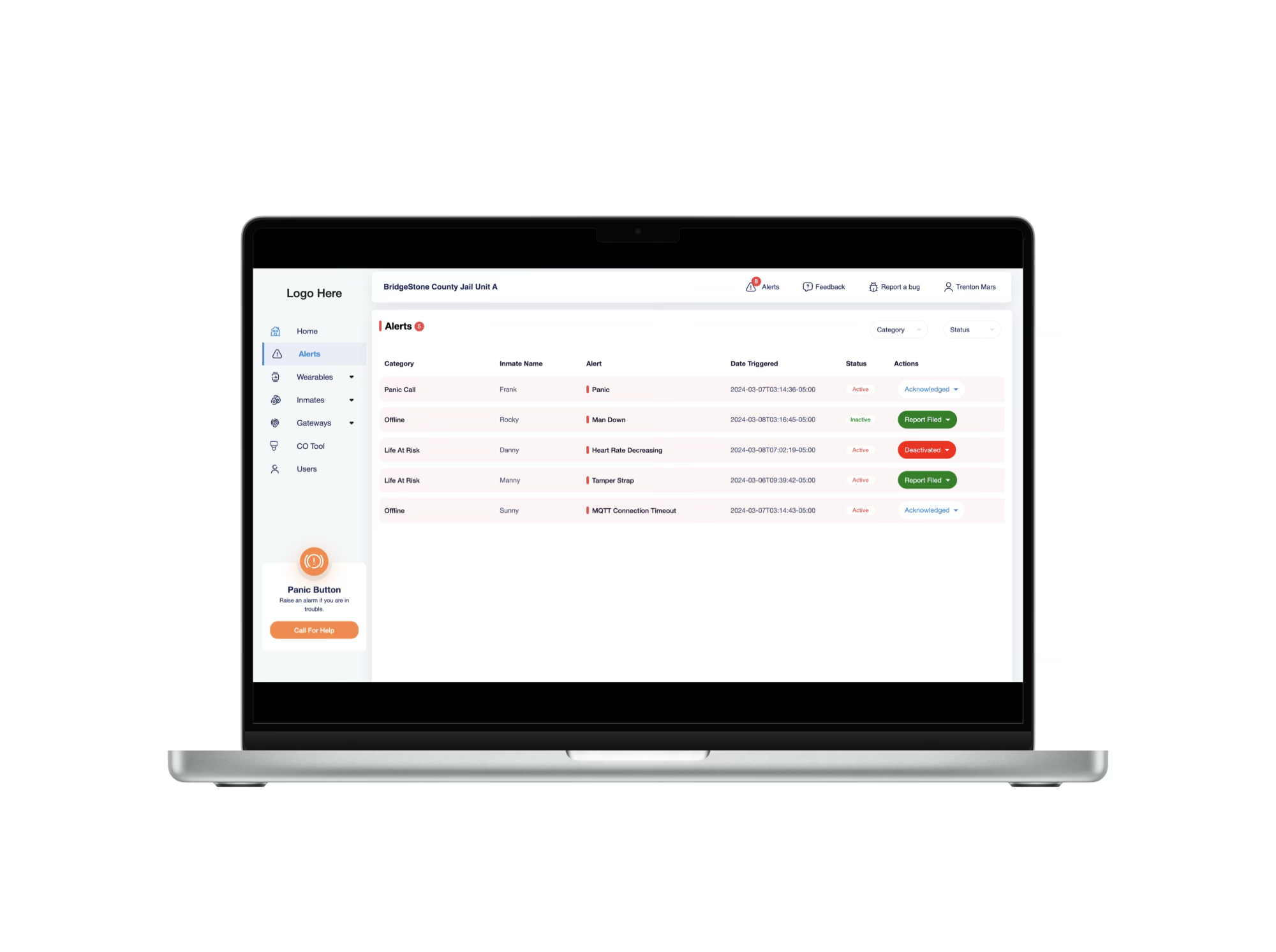 Correctional Facility Management System