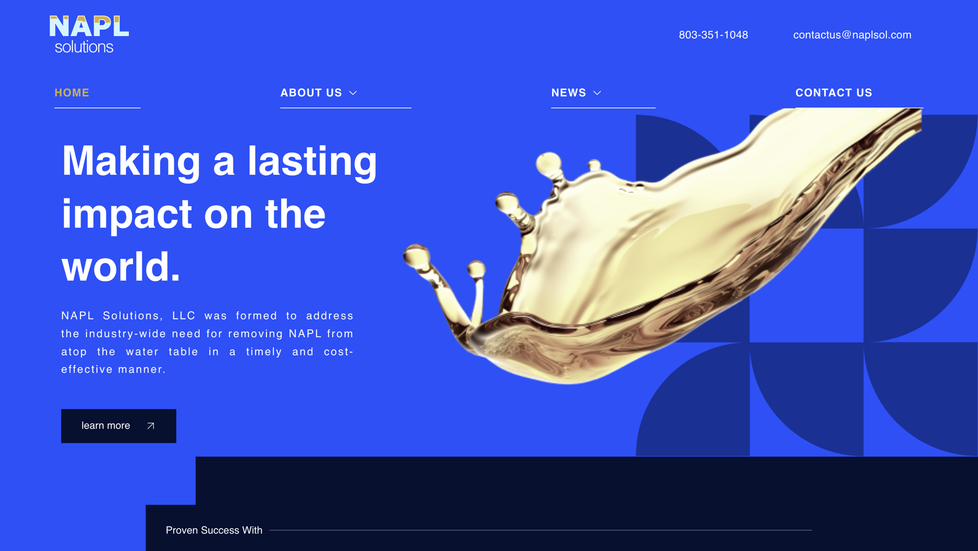 Ground Water Filtration System